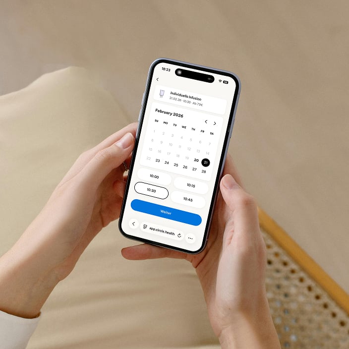 In 60 Sekunden buchen